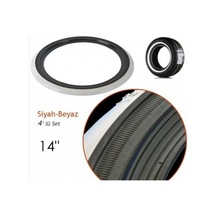 Atlas Lyon Lastik Yanağı Beyaz Siyah Yanak 14 jant