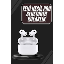 Yeni Nesil Pro Bluetooth Kulaklık Android Ve Apple Uyumlu iOS Uyumlu Dokunmatik Kontrol Kulak Içi