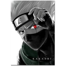 Anime Naruto Kakashi Hatake Action Duvar Posteri - Çerçevesiz - 50x70