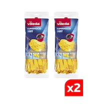 Vileda 2 Paket Supermocio Soft %30 Mikrofiberli Yedek Paspas