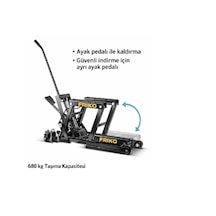 Ht- Friko Motorsiklet Lifti Krikosu 680kg