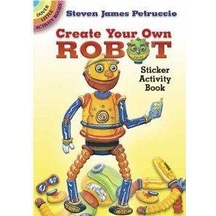Create Your Own Robot Sticker Book