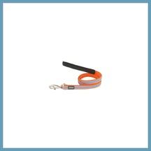 Reddingo Fang It Desenli Turuncu Köpek Uzatma Tasması Medium 20 Mm 1,2 Mt Mbt06