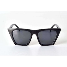Mat Siyah Çerçeveli Unisex Güneş Gözlüğü - Moda Gözlük Diğer