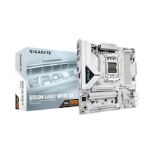Gigabyte B850m Eagle Wıfı6e Ice Am5 Ddr5 8200mhz Oc Matx Gaming Aaaa11gıg0049