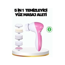 5 İ 1 Arada Yüz Temizleme Cihazı , Fırça, Peeling Ve Uygulama Aparatlı