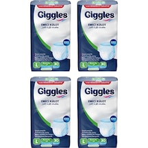 Giggles Külotlu Yetişkin Hasta Bezi Büyük Boy L Beden 30 Lu X 4 Adet