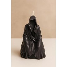 Hayalet Kral Mum Halloween Bayramı Korku Dekorasyonu Dark Obje Mum