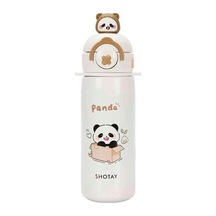 Shotay Termos Matara Panda 430 Ml. Beyaz Sht-st-8818