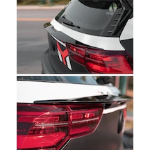 Volkswagen Golf 8 Uyumlu Middle Spoiler İthal Piano Black Spoiler