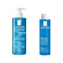 Effaclar Yağlı Ve Sivilceye Eğilimli Ciltler İçin Nazik Temizleyici Ve Gözenek Sıkılaştırıcı Set