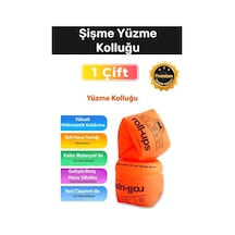 Özel Üretim Pvc Malzeme Kolu Saran Hava Yastıklı Her Yaşa Uygun Şişme Yüzme Kolluğu Çok Renkli