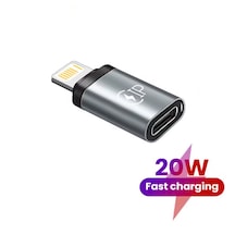 Type C Lightning Çevirici Dönüştürücü Apple Uyumlu iPhone Dan Android E Çeviri