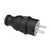 Bk1-1402-2011 1x16a.220v.kauçuk Düz Fiş - 10'li Paket