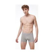 Malabadi Erkek Gri Modal Kısa Boxer 011 Grimelanj