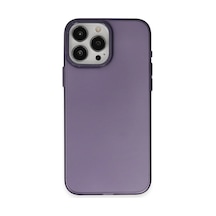 Newface - 491 - iPhone Uyumlu 15 Pro Max Kılıf Modos Metal Kapak - - Novapazr - Derin Mor