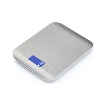 Sones Paslanmaz Çelik Küçük Gıda Elektronik Terazisi Mutfak Taşınabilir Fırın Elektronik Terazisi, Renk: 10kg/1g