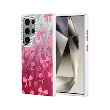 Samsung Galaxy  Uyumlu,  S24 Ultra Kılıf Blade Aynalı Desenli Kapak - Desen 3