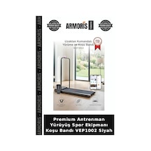 Premium Antrenman Yürüyüş Spor Ekipmanı Koşu Bandı Vep1002 Siyah