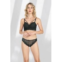 Fabony Kadın Dantelli Bralet Desteksiz Sütyen Külot Takımı 4211 001