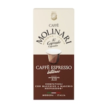 Molinari Espresso Intenso Kapsül Kahve 10'lu 50 G - 8 Adet Tarı