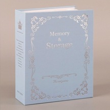 Novahub Mavi Fotoğraf Albümü Ekleme Tipi 4d Büyük 6 İnç 100 Plastik 6 İnç Çocuk Fotoğraf Albümü Sıcak Damgalama Pict