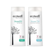 Ecowell Organik Duş Bakım Seti  (Şampuan + Duş Jeli)