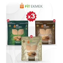 Fit Kepekli, Keten Tohumlu Ve Chia Lavaş Ekmeği 300gr