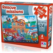 Ks Puzzlerescue Missions Jumbo Puzzle