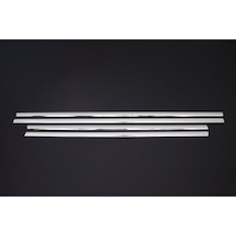 Fiat Uno Uyumlu Cam Çıtası 4 Parça Paslanmaz Krom