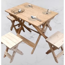 Bengi Ticaret Piknik Seti Katlanabilir Ham 90391çam Ağac Az Yer İşgal Eder Çok İş Yapar El Yapım Ahşap