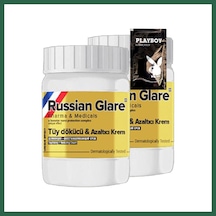 Bezos Playboy Rusian Glare Tüylere Krem Nano 2li X 50 Ml Rus Merhemi + Yanında Jel Bzs01