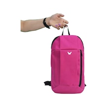 Woys Bags Pembe Kamp Bisiklet Yürüyüş Kadın Mini Sırt Çantası Pembe