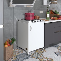 Kenzlife ocak dolabı ahunaz byz 85*60*56 hazır mutfak klasik set