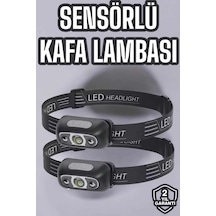 Kafa Lambası Kamp Lambası Led Işık Şarjlı Ayarlanabilir Diğer