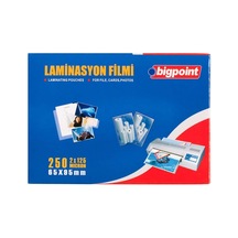 Laminasyon Filmi 65x95mm 125 Mikron 100'lü Kutu