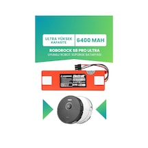 Roborock S8 Pro Ultra Uyumlu Batarya 6400mah Pil
