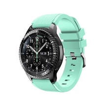 Huawei Watch Gt5 Gt4 Gt2e Gt2 Gt3 Gt3 Pro Honor Watch 2 Uyumlu Silikon Kordon Turkuaz