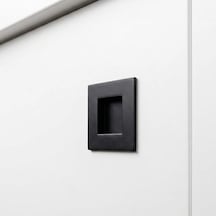 System Gömme Mobilya Kulbu Siyah Renk 16mm Kulp Sy7483 0016 Al6 Çok Renkli