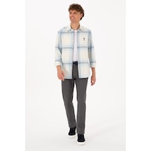 U.S. Polo Assn. Erkek Gri Kanvas / Chino Pantolon 50311605-VR024