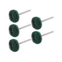 6205x5 5'li Paket Pimli Aşındırıcı Temizleme Polisaj Keçe 25mm - Yeşil 180 Kum