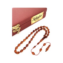 ATEŞ KEHRİBAR TESBİH SİSTEMLİ BALRENGİ ARPA MODEL