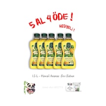 Hawaii Ananas Sıvı Sabun 1.5 L 5 Al 4 Öde Ve Rosie Hediye