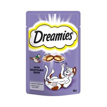 Ördekli Kedi Ödül Bisküvisi, 60 G, İç Dolgulu