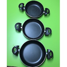 Teflon 3’lü Ekonomik Sahan Seti  18/20/22cm