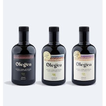 Gurme Tadım Paketi 3x500 Ml - Soğuk Sıkım Natürel Sızma Zeytinyağı Memecik, Arbequina, Ayvalık