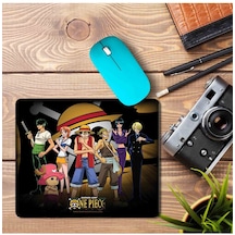 One Piece Anime Karakterler Baskılı Mousepad Mouse Pad