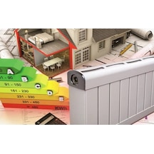 Alüminyum Panel Radyatör Çiğdem 600 X 640 Ral 9010 Kırık Beyaz