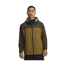 Under Armour Cloudstrike Colorblock Jkt Erkek Outdoor Yağmurluk Ceket 1381880-308 Yeşil Yeşil