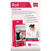 Roll Dik Duruş Korsesi Ayarlanabilir Bedenli Postureks